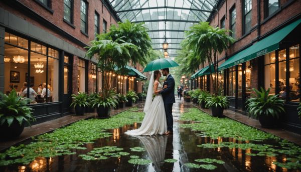 Où faire ses photos de mariage quand il pleut ? (5 plans B)